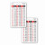 Weight Conversion Chart Pediatric Range Vertical Badge ID Card Pocket Reference Guide