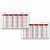 Weight Conversion Chart Pediatric Range Horizontal Badge ID Card Pocket Reference Guide