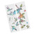 Yosoo Colorful Butterflies Birds Tree Branch Pattern Wall Murals 2Pcs Self-Adhesive Wallpapers Removable DIY Wall Stickers Room Decor 27.6x9.8in