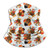 antkondnm Thanksgiving Funny Turkey Face Mask Headband Bandana Neck Warmer Gaiter Head Wrap Scarf Headwear Balaclava
