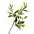 RSTYS Artificial Lemon Branch- Lemon Branch Decoration Vivid Yellow Artificial Lemon Plants with Green Leaves Fake Fruit Props for Home or Table Centerpiece Decorations