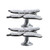 DOITOOL 2pcs Kitchen Cabinet Knobs Pull Handle Metal Butterfly Knobs Zinc Knobs Drawer Pulls Cabinet Door Knobs for Dresser Drawers