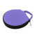 20 Capacity CD Storage Case- Oxford Cloth Round CD/DVD Disc Holder Bag- Portable CD Organizer Carry Case Wallet for Car Home Office Travel-purple-