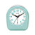 Sharp Quartz Analog Mint Ascending Alarm Clock Battery Operated from