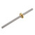 uxcell 150mm T8 OD 8mm Pitch 2mm Lead 2mm Stainless Steel Lead Screw Rod with Copper Nut Acme Thread for 3D Printer Z Axis