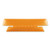 Pendaflex 4312ORA Hanging File Folder Tabs- 1/3 Tab- 3 1/2 Inch- Orange Tab/White Insert- 25/Pack