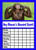 Blue Monkey Star Sticker Reward Chart