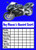 Blue Motorbike Star Sticker Reward Chart