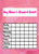 Pink Star Sticker Reward Chart