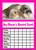 Pink Rabbits Star Sticker Reward Chart