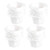 NIDONE Coffee Filter Paper Filter Reusable Cup Coffee Machine Paper Filter White 100PCS