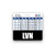LVN Badge Buddy Horizontal w/Height  and  Weight Conversion Charts -Black-