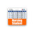 Nursing Student Badge Buddy Horizontal w/Height  and  Weight Conversion Charts -Standard- Orange-