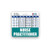 Nurse Practitioner Badge Buddy Horizontal w/Height  and  Weight Conversion Charts -Standard- Teal-