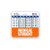 Medical Student Badge Buddy Horizontal w/Height  and  Weight Conversion Charts -Standard- Orange-