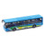 Alloy Kids Collectible Bus Toy-Simulation Pull Back Car Bus Model Desktop Decorations - Random Color
