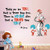 Runtoo Dr Seuss Wall Decals Inspirational Quotes Today You are You Kids Wall Stickers Baby Nursery Bedroom Classroom Wall Decor