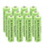 AAA(Not AA) Rechargeable Battery 750mAh High Performance 1.2V Ni-MH AAA Batteries (12 Pack)