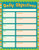 Teacher Created Resources Zany Stripes Daily Objectives Chart -7556-