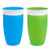 Munchkin Miracle 360 Sippy Cup, Green/Blue, 10 Ounce, 2 Count
