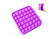 Push Pop Bubble Fidget Sensory Toy- Push Pop Fidget Toy- Autism Special Needs Stress Reliever- Squeeze Sensory Tools to Relieve Emotional Stress for Kids Adults.?Square Purple?
