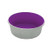 Dogit Stainless Steel Signature Bowl- Dog Food and Water Dish- Purple- 19 fl. oz.