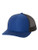 Richardson Twill Mesh Back Trucker Snapback Hat -- Royal/Black