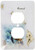 3dRose lsp_204889_6 Print of Hawaiian Islands Chart With Sea Turtle 2 Plug Outlet Cover