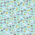 Studio E Fabrics Two By Two Tossed Animal Aqua Fabric Fabric by the Yard