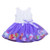 Toddler Baby Girls Bowknot Petals Princess Tutu Dresses Sleeveless Tulle Dress Flower Gown Outfits for Easter Purple