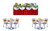Cruise Ship Buffet Props Party Accessory -1 count- -3/Pkg-
