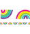 Carson Dellosa Kind Vibes Straight Bulletin Board Borders12 Colorful Rainbow Bulletin Board Border Strips- for Homeschool or Classroom Decor -3' x 3inch- -108432-