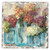 CounterArt Single Tumbled Tile Absorbent Coaster- Hydrangeas in Jars