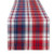 DII Americana Plaid Collection Kitchen- Table Runner- 14x72
