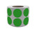 Royal Green Color Coding Labels roll - 3/4inch Diameter Round Dot Stickers in Green Size - 19mm 1050 Pack