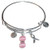 Hidden Hollow Beads Cancer Awareness -Hope for The Cure- Expandable Wire Women's Bangle Bracelet- Comes in a Gift Box -Breast Cancers -Pink-- Hidden Hollow Beads Cancer Awareness -Hope for The Cure- Expandable Wire Women's Bangle Bracelet- Comes in a Gift Box -Breast Cancers -Pink--