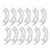 TRRAPLE 100/200Pcs Plant Branch Benders- 90 Degree Plant Trainer 1.57 Inch Branches Bender Clamps Plant Benders for Low Stress Training