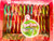 Dum dums candy canes -1- 5.3oz Box 12 individual wrapped pieces. Blu Raspberry- Cherry- Watermelon. Holidays Candy