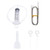 6 Pcs Refrigerator Drain Hole Clog Remover Cleaning Tool- Reusable Fridge Dredging Kit- Clean Drain Outlet Dredging Tool- Cleaning Reusable Refrigerators Dredging