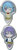 Rosario Vampire Kurumu and Mizore (Set of 2) Pins