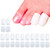 Footishome Pinky Toe Protector- Little Toe Caps Covers- Cuttable 24 Pack Toes Cushions for Preventing Rubbing  and  Ingrown Toenails- Corns- Blisters