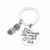Sportybella Cross Country Keychain- Runner She Believed She Could So She Did Keychain- Runner Gift