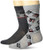 Nintendo Men's 2 Pack Crew- Grey Multi- Fits Sock Size 10-13 Fits Shoe Size 6.5-12.5