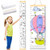 Baby Growth Height Chart Ruler- Hanging Measuring Ruler Nursery Wall Decor for Kids DIY Unicorn Dinosaur Hanging Canvas Removable Height Growth Chart for Child Toddler Child Height Tracking -Unicorn-