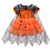 Infant Toddler Baby Girl Halloween Dress Ruffle Princess Dress Tulle Tutu Skirts Outfits Clothes -Halloween Dress-Orange- 3-4T-