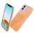 MCFANE Silicone Case Compatible with iPhone 12 Orange Case and iPhone 12 Pro Case 6.1 inch- Shockproof Phone Case with Soft Microfiber Lining for iPhone 12- iPhone 12 Pro Orange