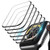 6 Pack Screen Protector For Apple Watch Series 6/SE/5/4 44mm- 3D Curved Full Coverage HD Ultra Bubble Free Waterproof Anti-Shatter Scratch-resistant Screen Protector Film For iWatch SE/6/5/4 44mm