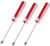 3 Packs Tack Lifter 3 Mm U Tip V Tip Nail Staple Rivet Tack Puller For Extracting Hard To Remove Nails- Staple Remover Screwdriver Tool