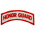 EagleEmblems PM0820 Patch-Tab,Honor Guard (Red/WHT) (3.5'')