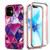 iPhone 11 Case-iPhone 11 Case with Screen Protector-MISSCASE Full Body Protective -Screen Protector- 2 in 1 Dual Layer Anti-Scratch Shockproof Case for iPhone 11 -6.1 inch--Purple